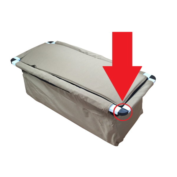 Cooler Insert - Corner Piece