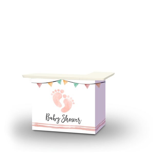 Baby - Baby Shower Girl - L-Shaped Portable Bar (Closeout)