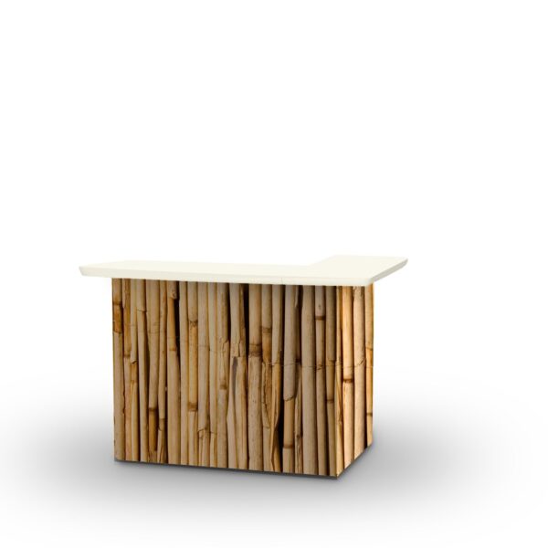 Hawaiian Bamboo - L-Shaped Portable Bar (Closeout)