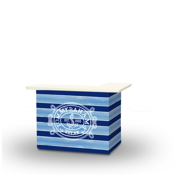 Tommy Bahama - L-Shaped Portable Bar (Closeout)