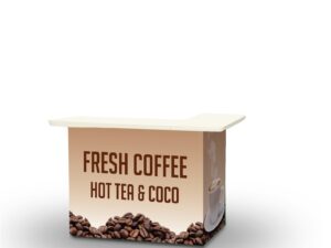 Coffee Bar - Brown Portable Bar