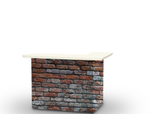 London Brick Portable Bar