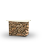 Rock Wall Portable Bar