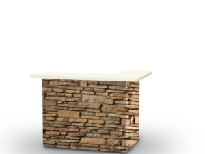 Rock Wall Portable Bar