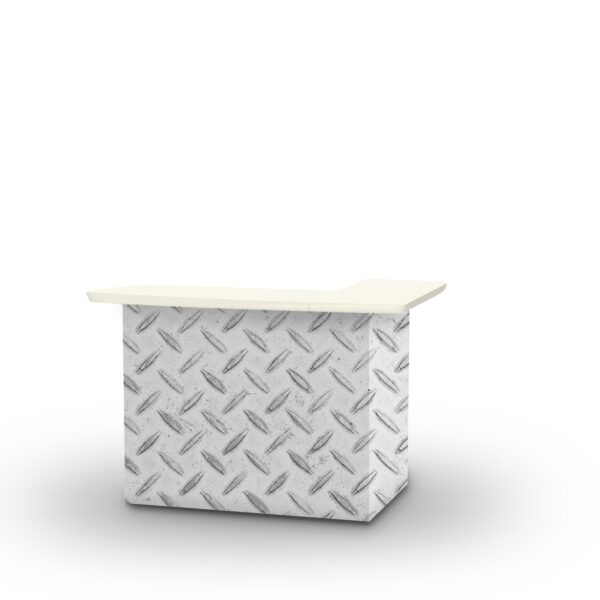 Urban Steel Portable Pop-Up Bar - L-Shaped Portable Bar (Closeout)