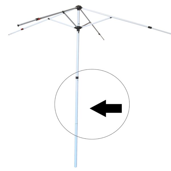 Umbrella & Middle Pole Only