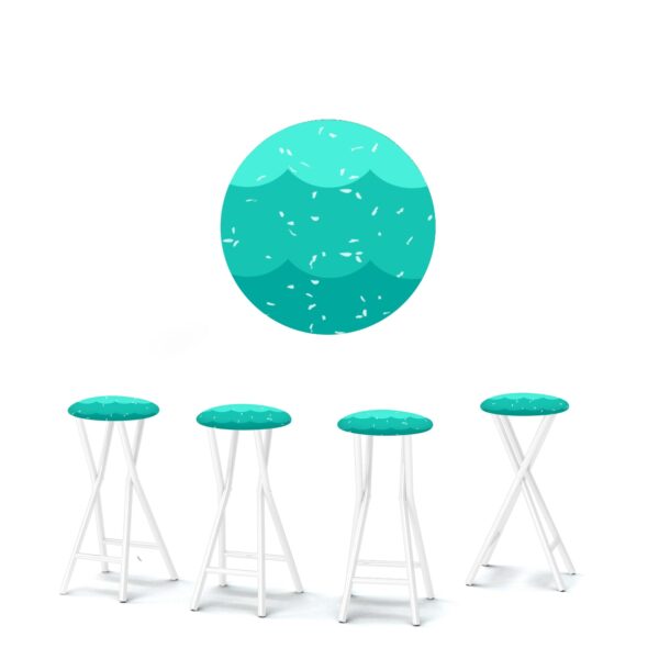 Beach Party - 30" Padded Bar Stools - Set of 4 (Closeout)