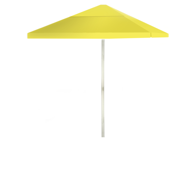 Solid Yellow Portable Pop-Up Bar - Square Umbrella (Closeout)