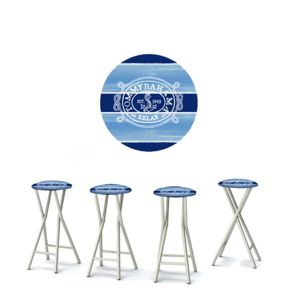 Tommy Bahama - 30" Padded Bar Stools - Set of 4 (Closeout)