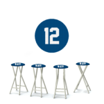 Build a Bar Futbol Fan 30" Padded Bar Stools - Set of (4)