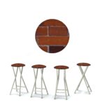 Boston Brick 30" Padded Bar Stools - Set of (4)