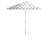 Urban Steel 8 ft Tall Square  Umbrella