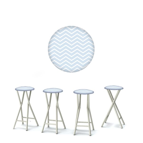 Baby - Baby Shower Boy - 30" Padded Bar Stools - Set of 4 (Closeout)