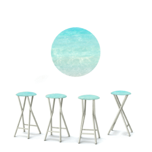 Island Life 30" Padded Bar Stools - Set of (4)