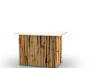 Hawaiian Bamboo Portable Bar