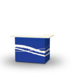 Classic Blue Portable Bar