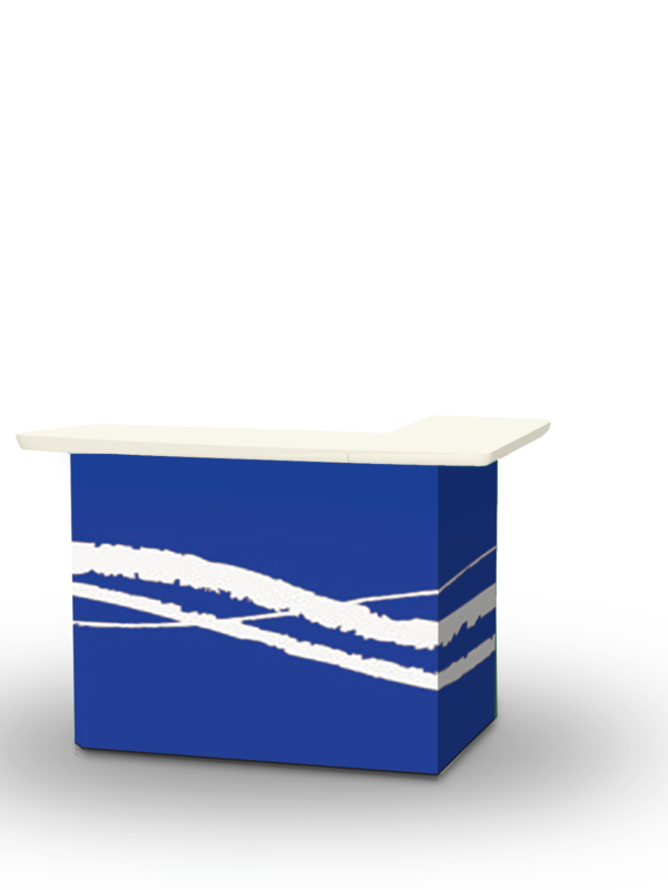 Classic Blue Portable Bar