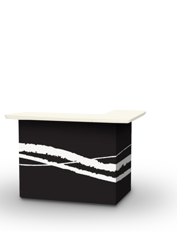 Classic Black Portable Bar