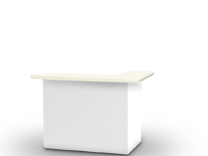 Solid White Portable Bar