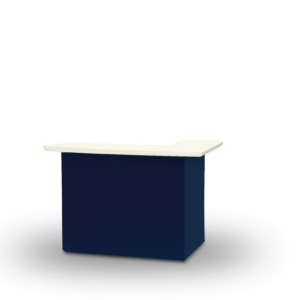 Solid Navy Blue Portable Bar