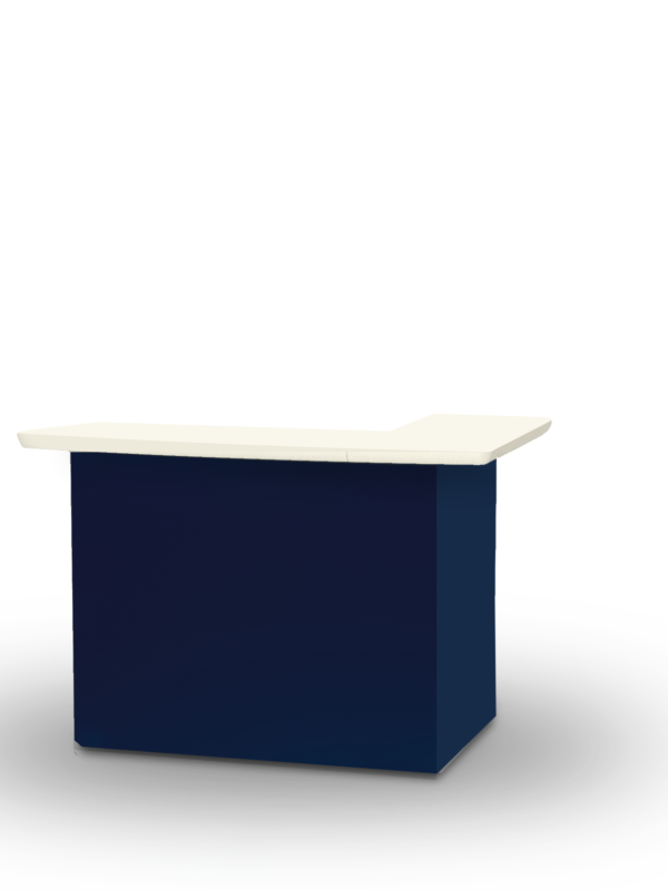 Solid Navy Blue Portable Bar