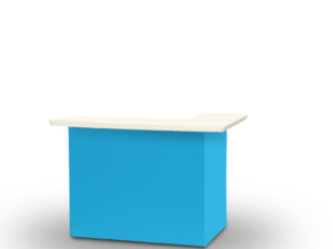 Solid Sky Blue Portable Bar
