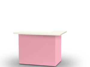 Solid Pink Portable Bar