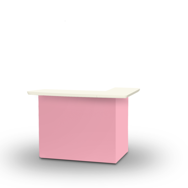 Solid Pink Portable Bar