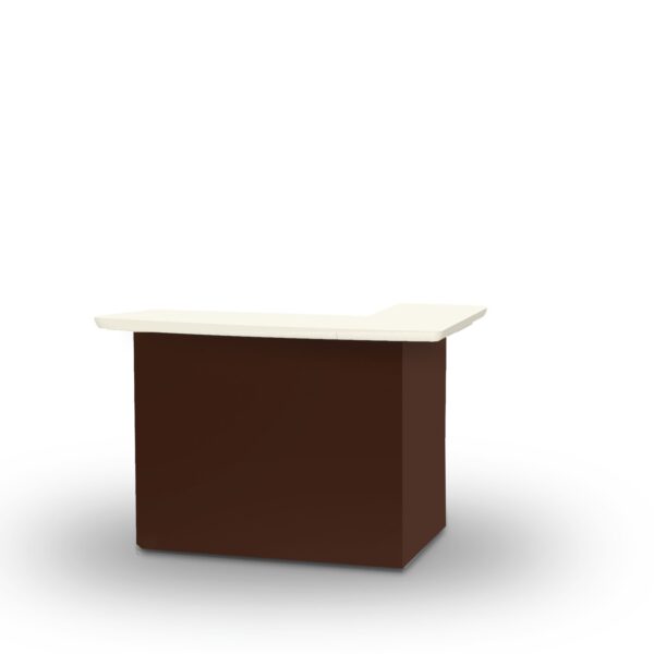 Solid Dark Brown Portable Bar