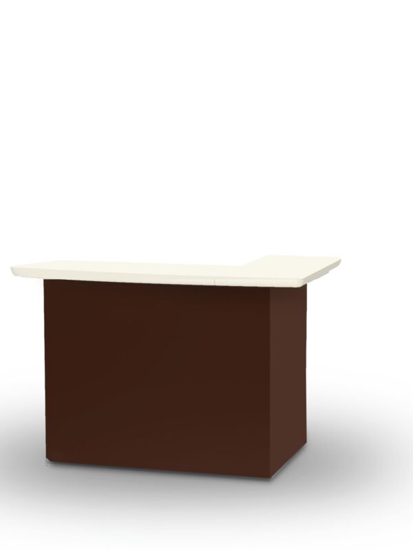 Solid Dark Brown Portable Bar