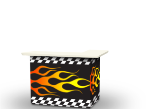 Racing Flames Portable Bar