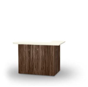 L Shaped Bar With Fabric