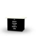 Calm and Party On Portable Bar