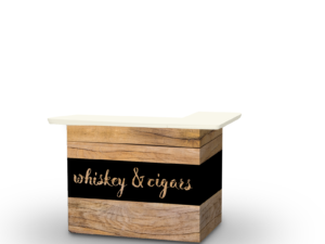 Whiskey & Cigars Portable Bar