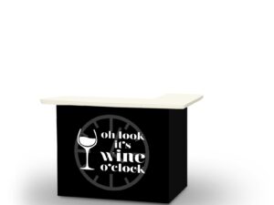 Wine O'Clock Portable Bar