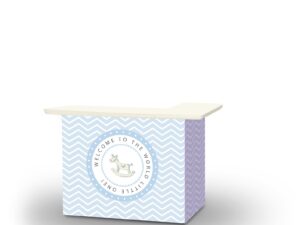 Baby Shower - Boy Portable Bar