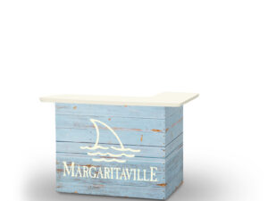 Margaritaville by Build a Bar - Blue Waters Shark Fin Portable Bar