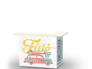 Margaritaville Landshark by Build a Bar - Fins Up Portable Bar