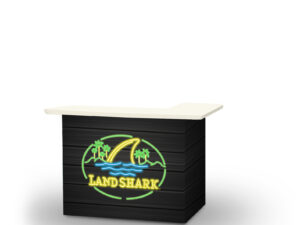 Margaritaville Landshark by Build a Bar - Neon Portable Bar