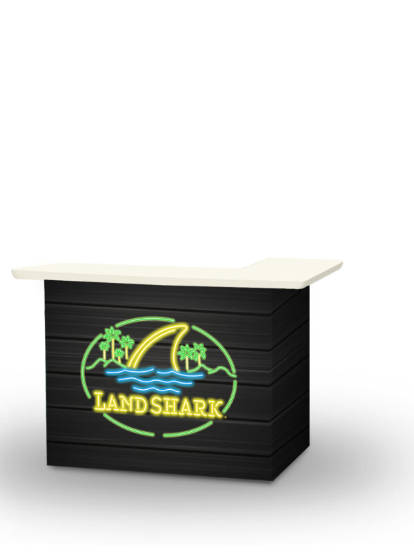 Margaritaville Landshark by Build a Bar - Neon Portable Bar