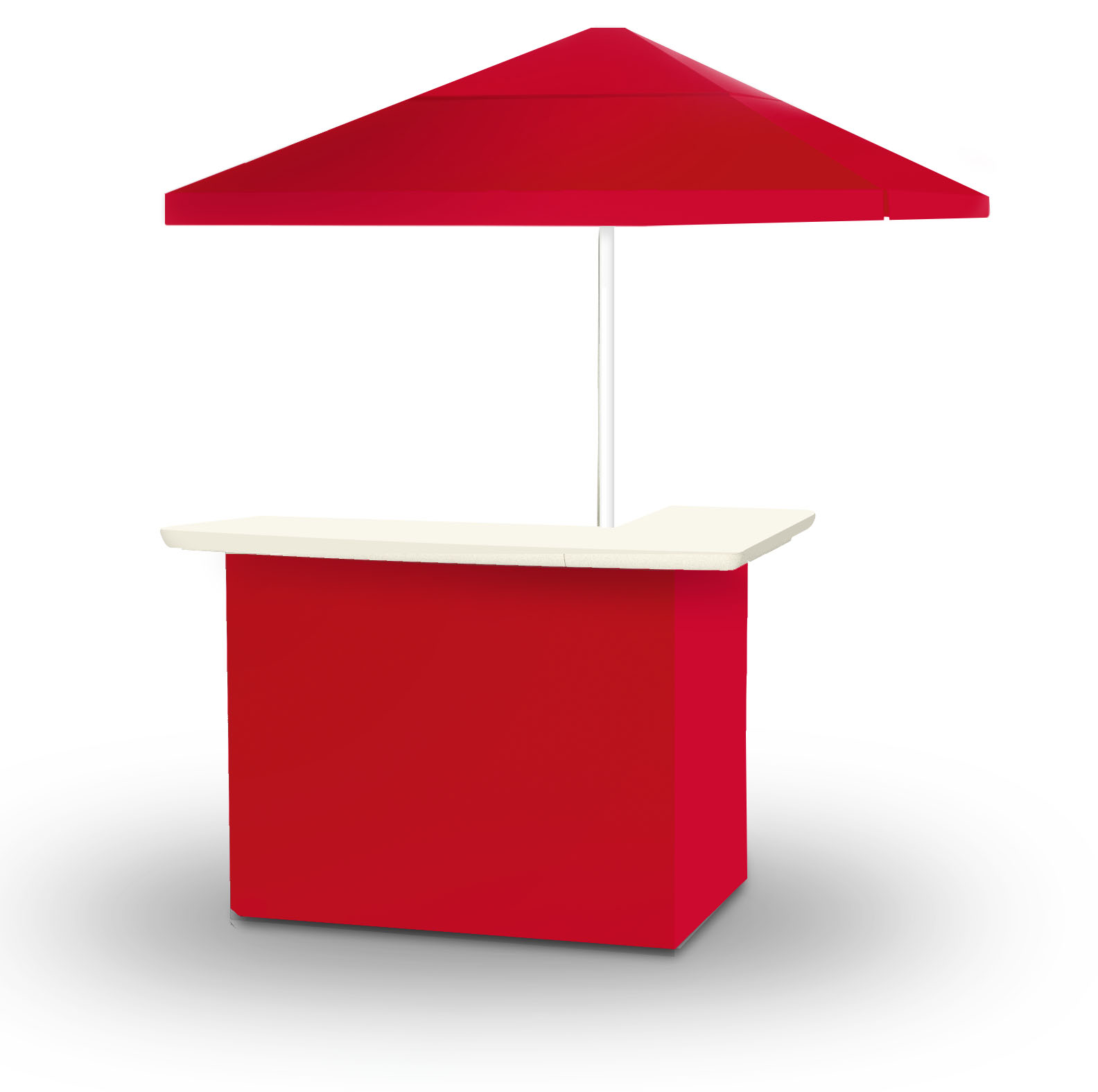 Solid Red Portable Bar - Image 2