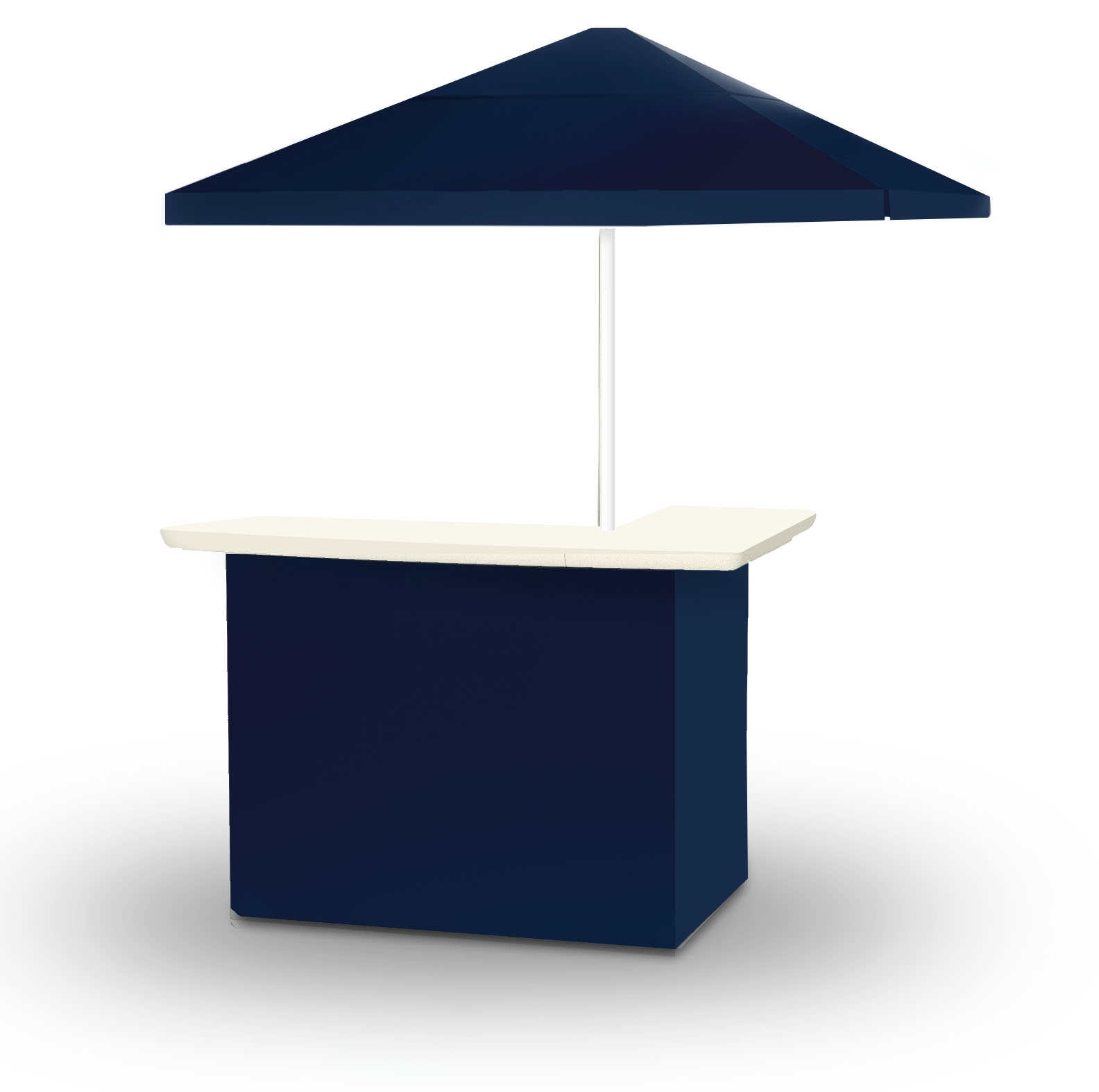 Solid Navy Blue Portable Bar - Image 2