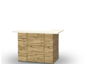 Luau Tiki Portable Bar