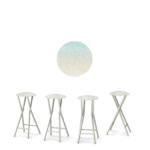 Sand Bar 30" Padded Bar Stools - Set of (4)