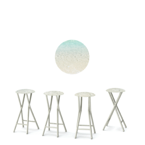 Sand Bar 30" Padded Bar Stools - Set of (4)