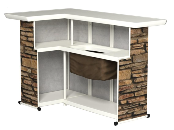 Solid Royal Blue Portable Bar - Build A Bar