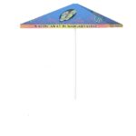 Margaritaville - Flip Flops 8 ft Tall Square  Umbrella