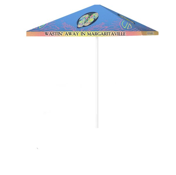 Margaritaville - Flip Flops 8 ft Tall Square  Umbrella