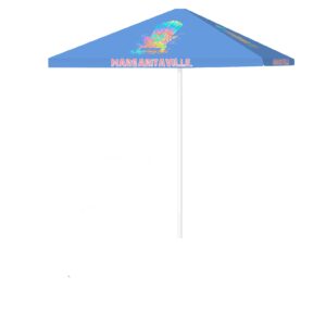 Margaritaville - Tie Dye Adirondack 8 ft Tall Square  Umbrella