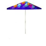 Birthday Festive Ballon 8 ft Tall Square  Umbrella